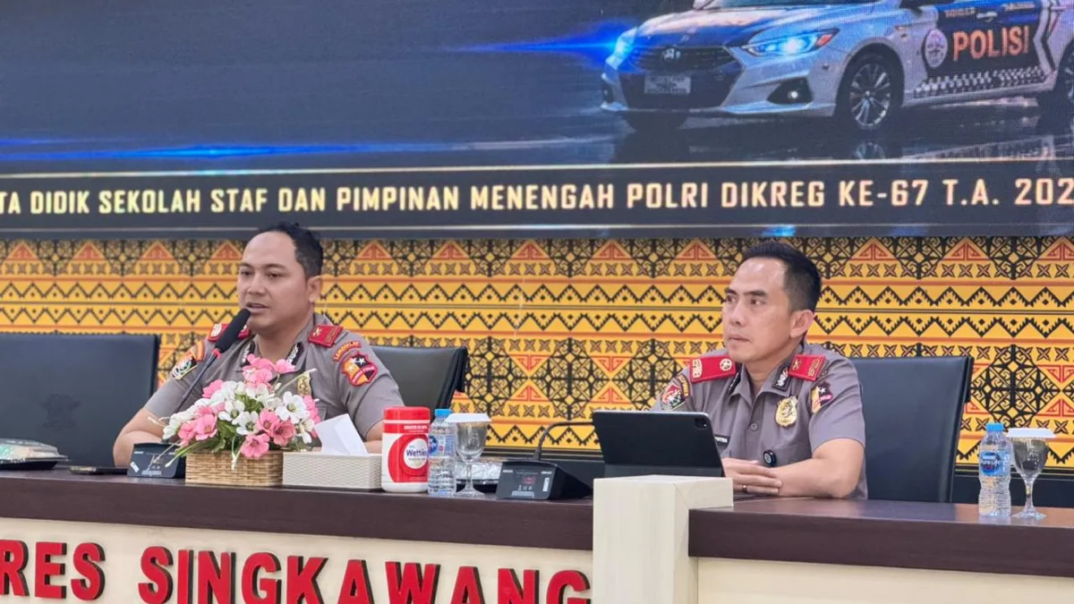 Perwira Sespimmen Polri Lakukan Penelitian di Kota Singkawang